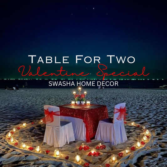 Creating Magic: A Guide to an Intimate Valentine's Day Dining Experience with Swasha Home Decor's Stylish Crockery