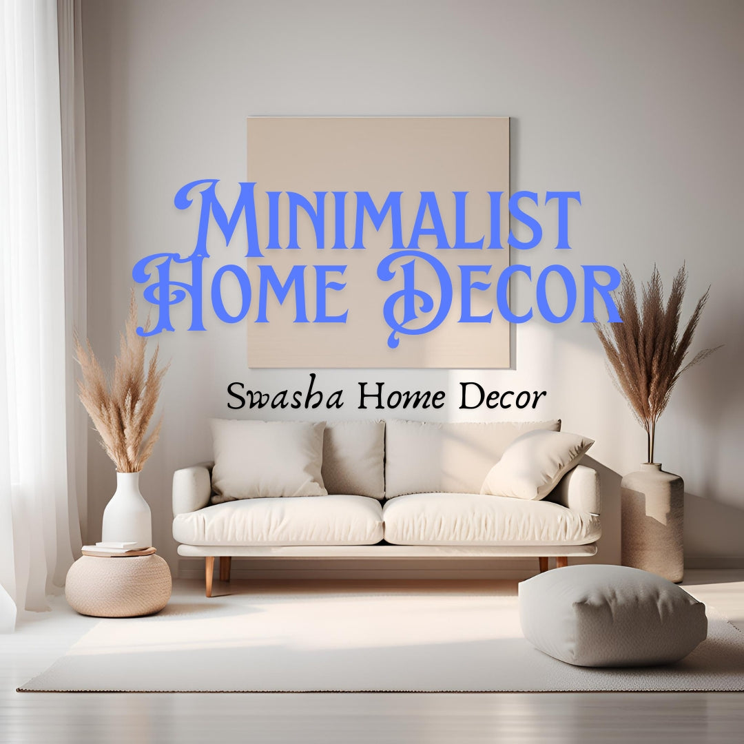 Simplicity in Style: Mastering Minimalist Home Decor with Swasha's Streamlined Crockery and Decor Elements