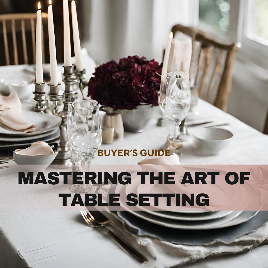 Mastering the Art of Table Setting: Your Ultimate Guide to Stunning Tableware Arrangements | Swasha Home Decor