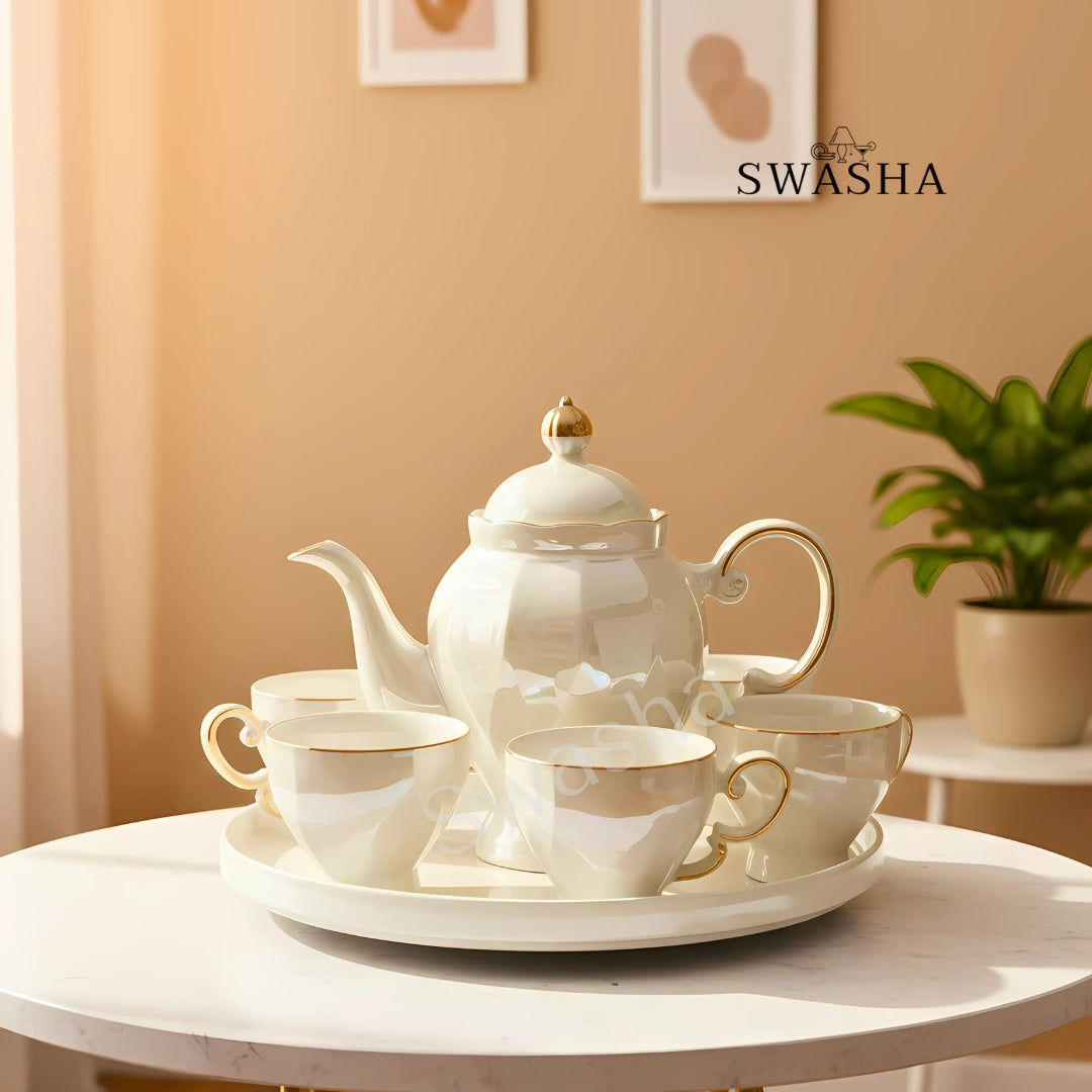 Swasha Revolving Tea Set