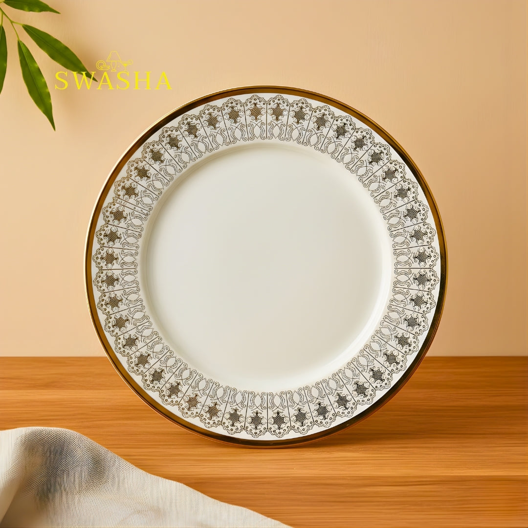 Swasha Porcelain Dinner Set 24 Pieces