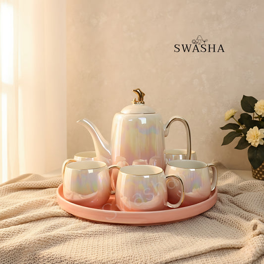 Holographic Tea Set