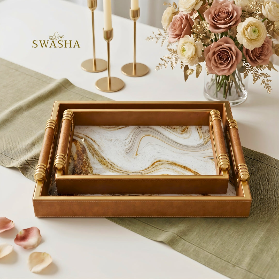Trays Set of 2