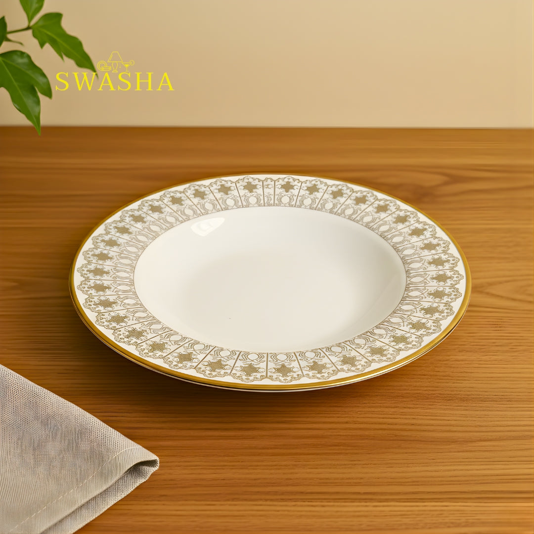 Swasha Porcelain Dinner Set 24 Pieces