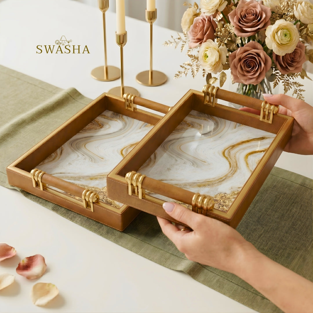 Trays Set of 2