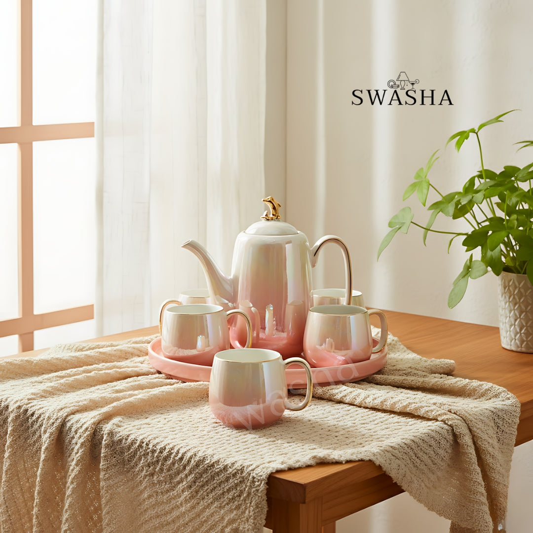 Holographic Tea Set