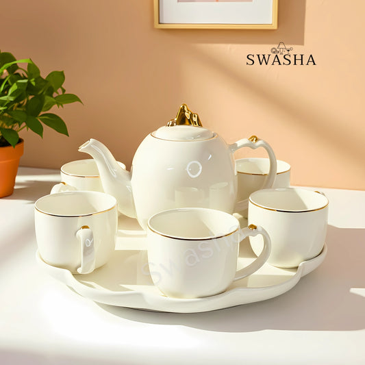 Revolving Tea Set