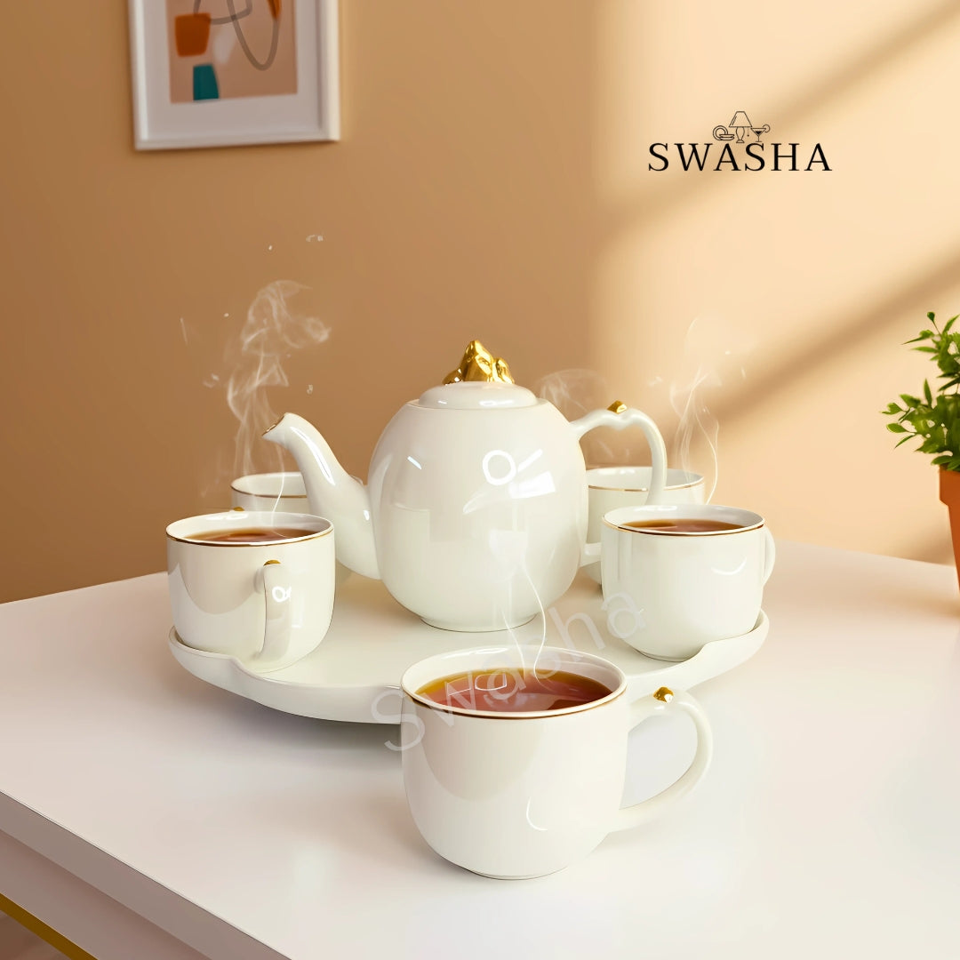 Revolving Tea Set