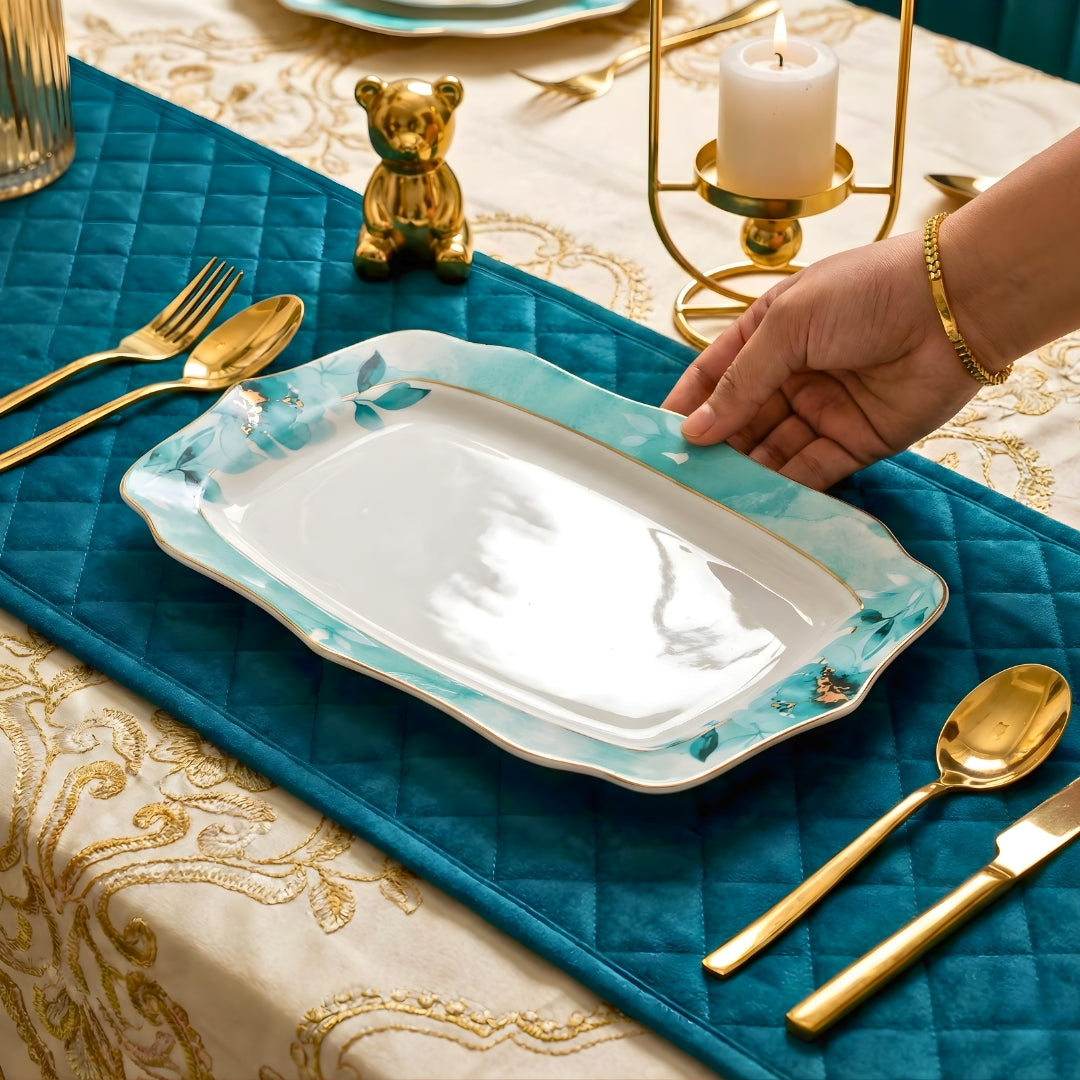 Swasha 51-Piece Dinner Set - Complete Dining Solution