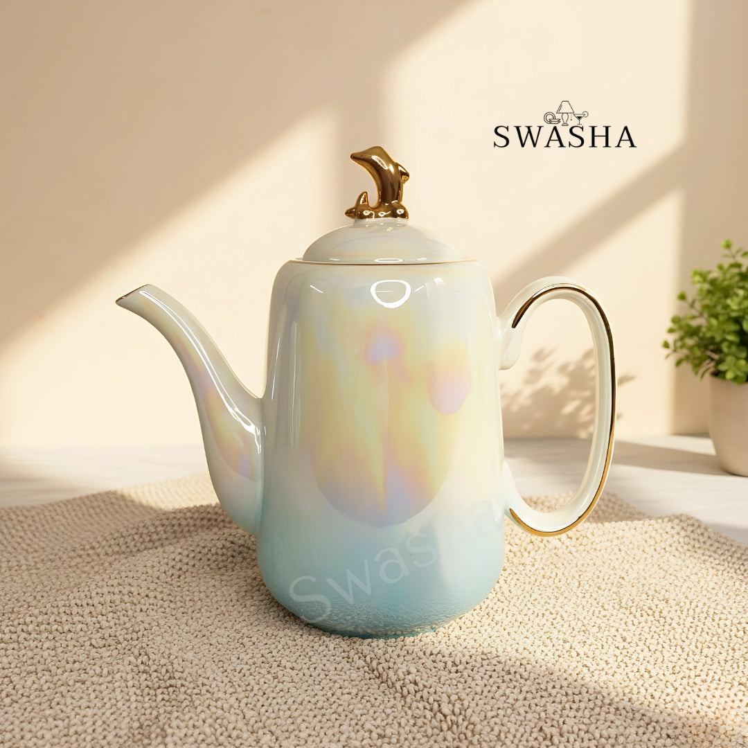 Swasha Holographic Revolving Tea Set