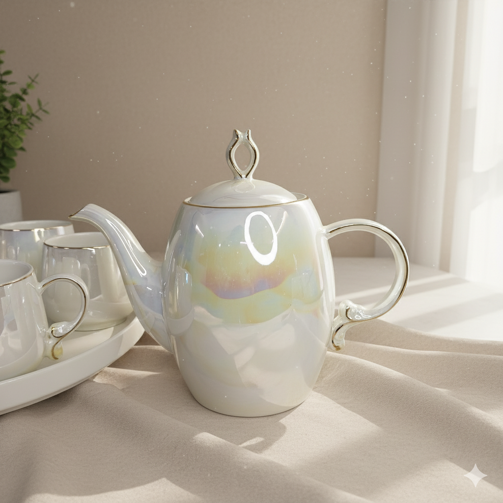 Holographic Tea Set