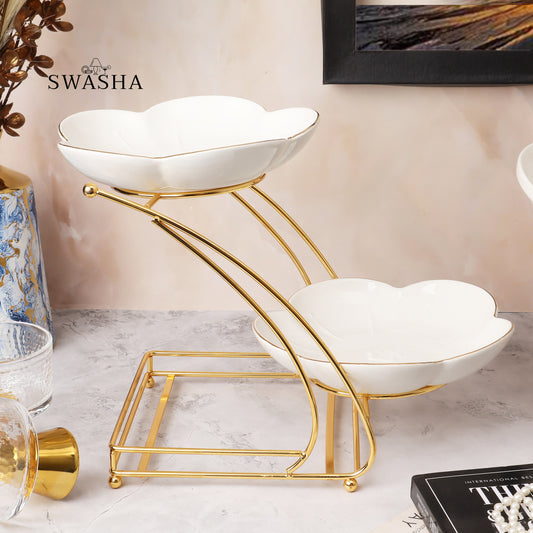 Swasha's 2-Tier Cake Stand