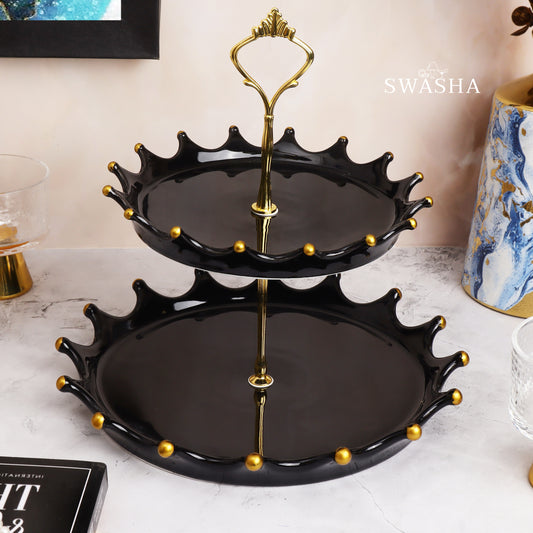 Swasha 2-Tier Dessert Stand