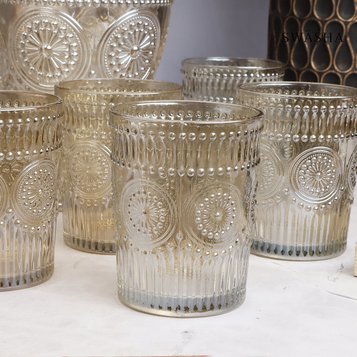 Jug Set by Swasha – 1 Jug & 6 Glasses