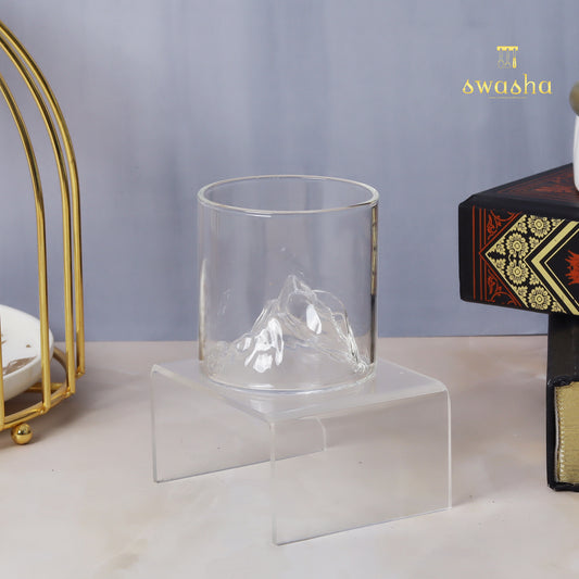 Swasha Set of 6 Mountain Whiskey Glasses (200ml)