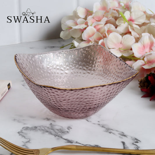 Glass Fruit Bowl