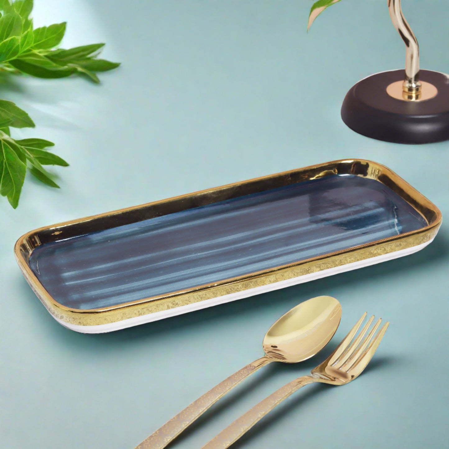 Personalized 10-piece ceramic dinner set - elevate dining with your unique touch