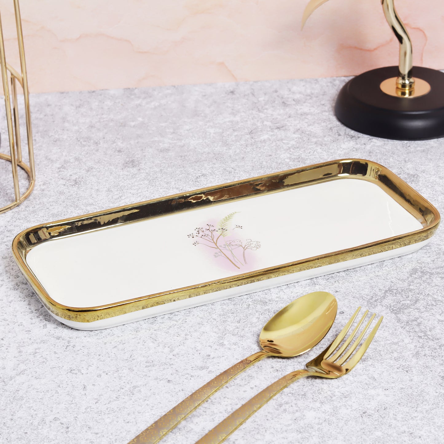 Personalized 10-piece ceramic dinner set - elevate dining with your unique touch