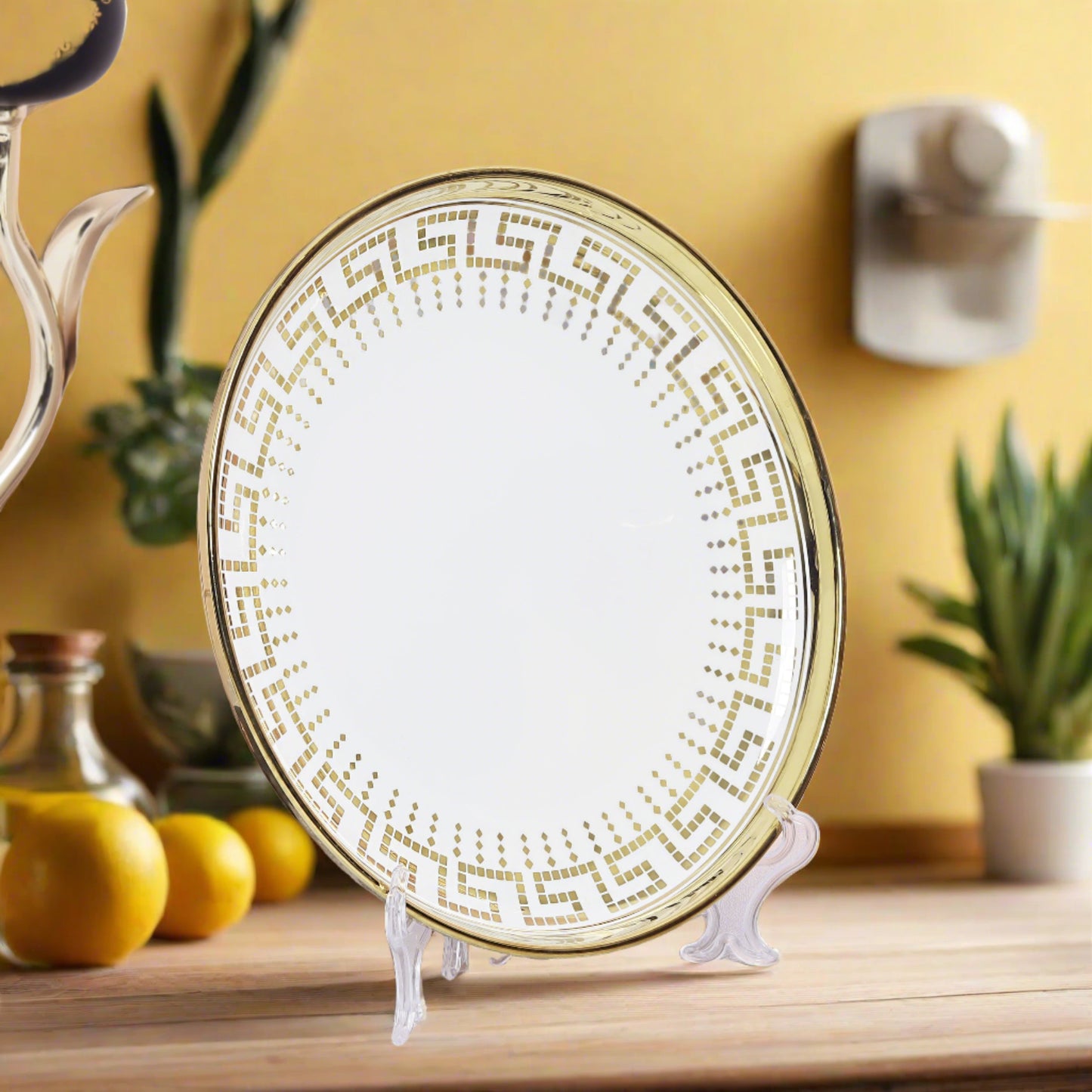 Personalized 9-piece ceramic dinner set - elevate dining with your unique touch