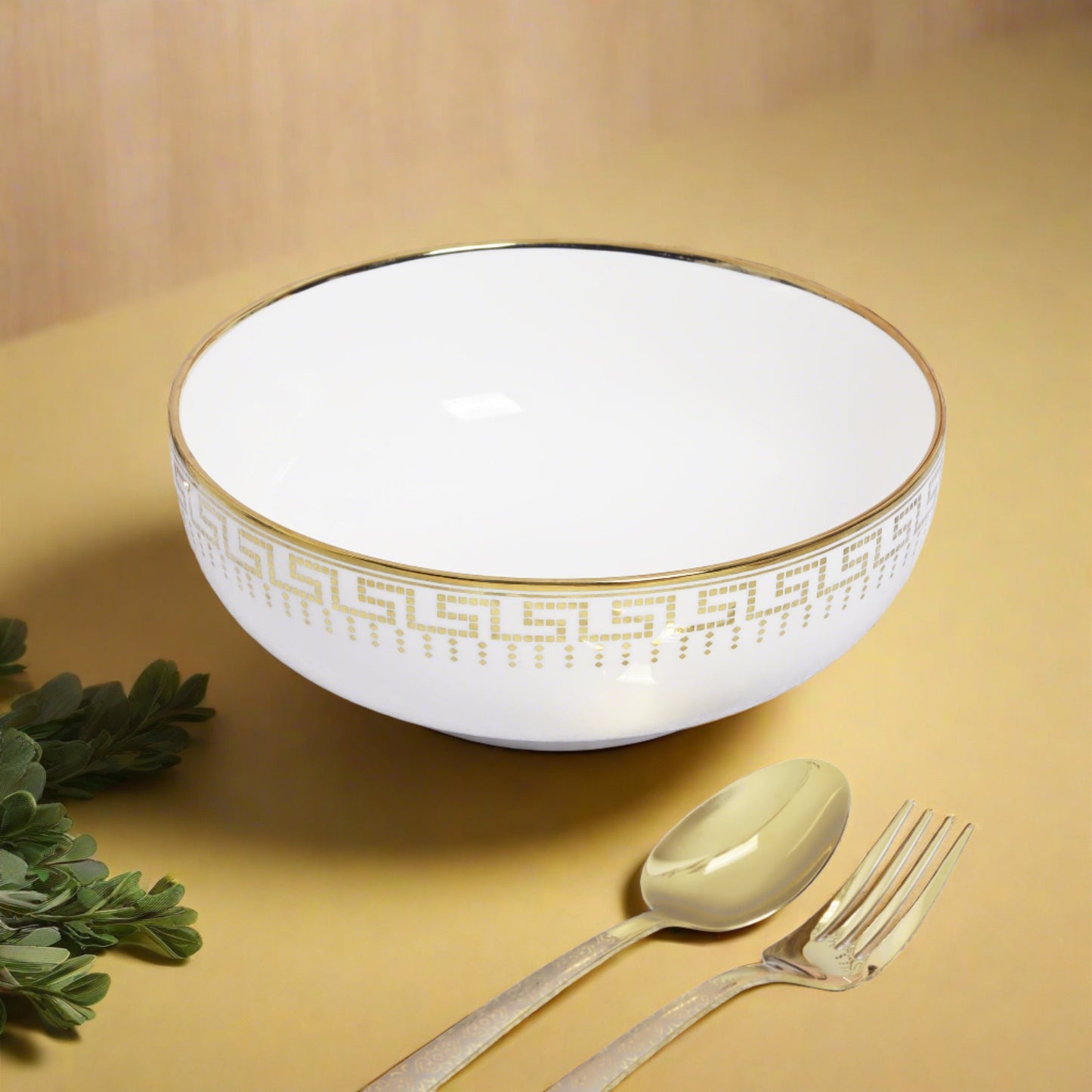 Personalized 9-piece ceramic dinner set - elevate dining with your unique touch