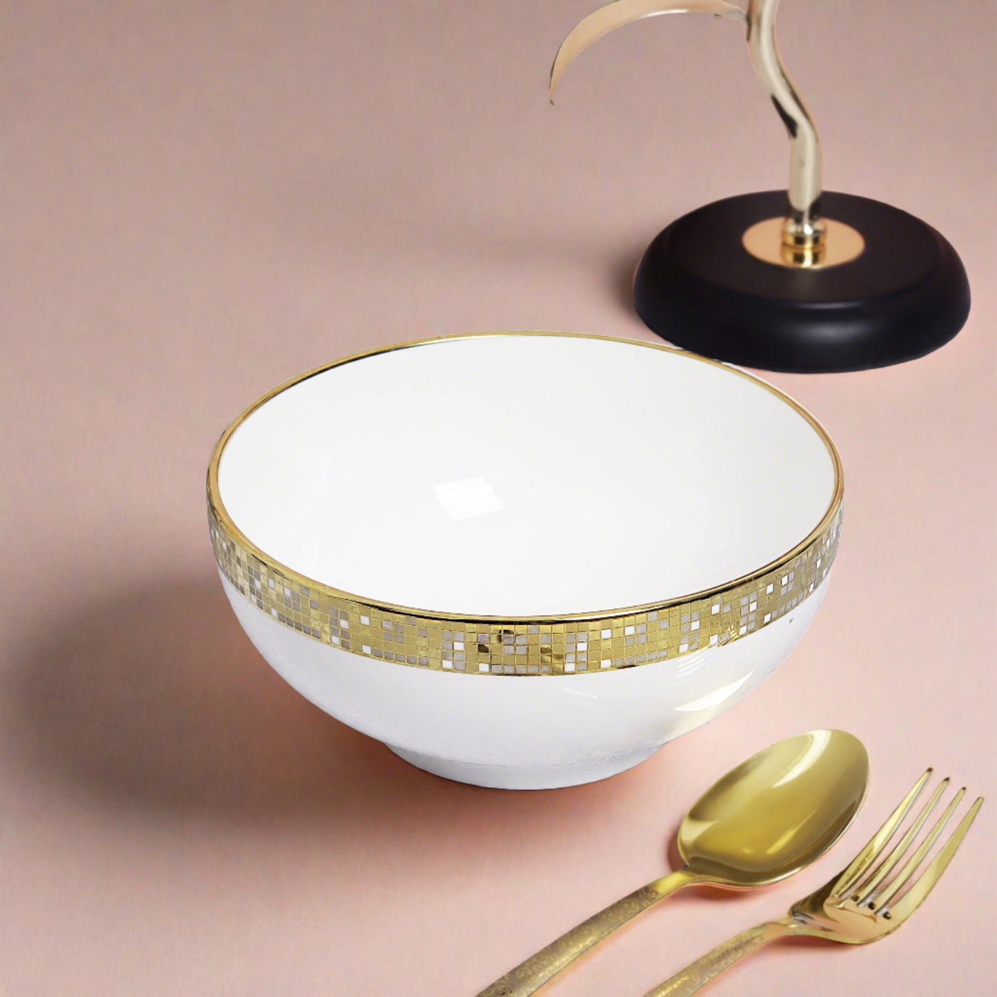 Complete fine bone china pasta bowl set - perfect for serving and enjoying pasta dishes.