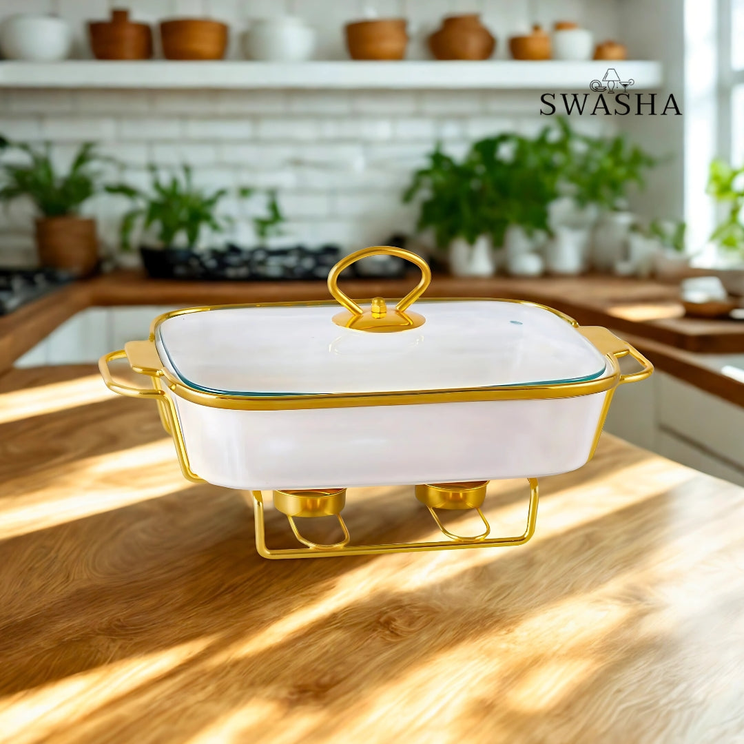 Porcelain Hot Pot for Food Warming