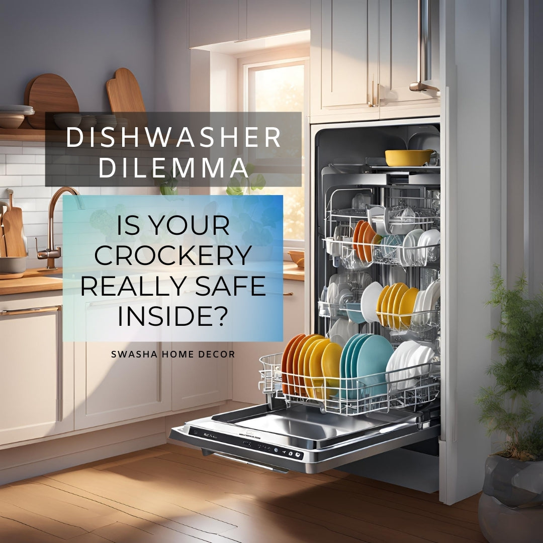 Dishwasher Dilemma: Is Your Crockery Really Safe Inside? | Swasha Home Decor