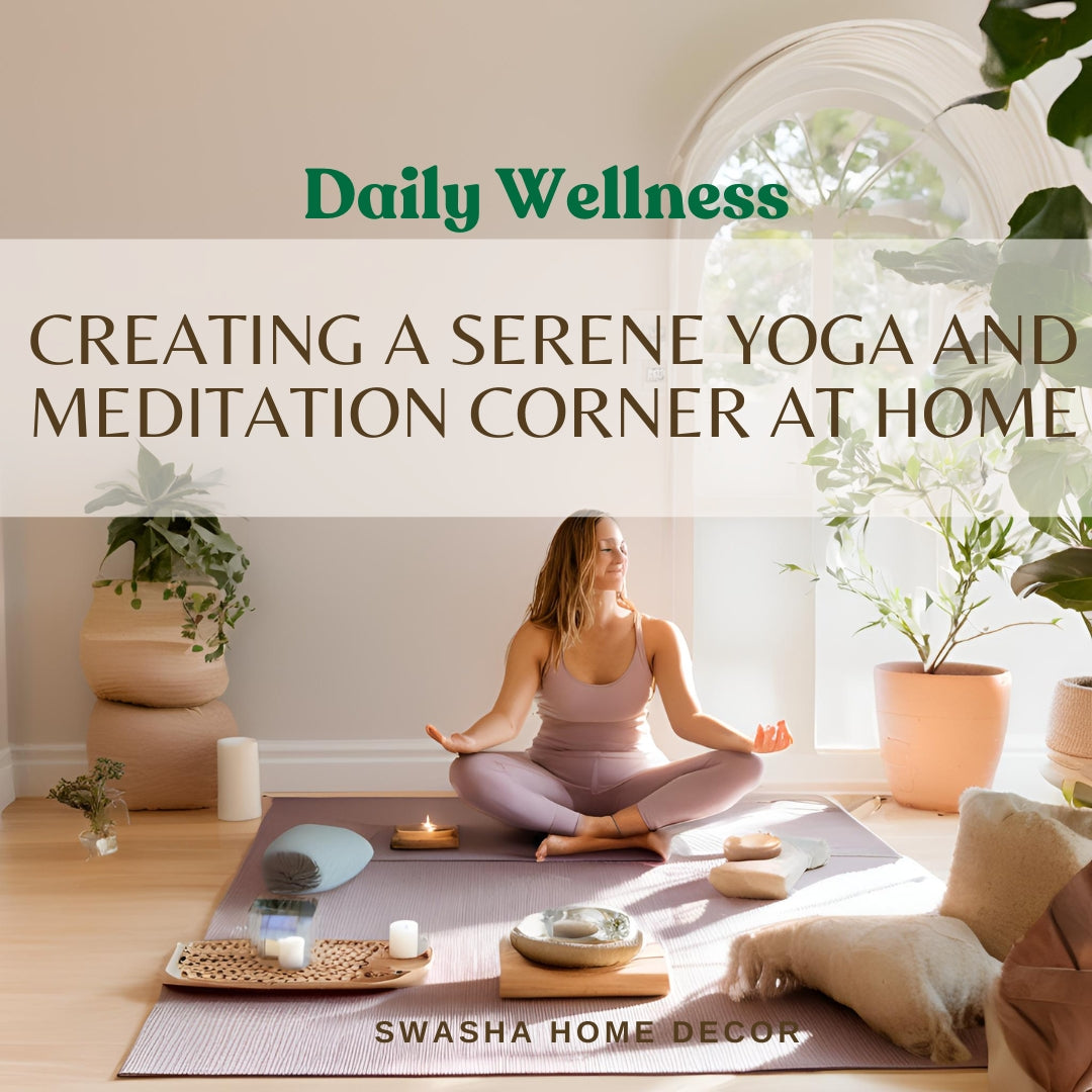Daily Wellness, yoga corner at home