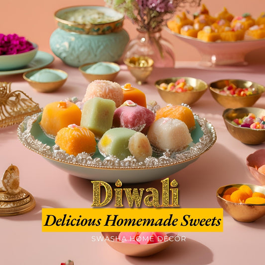 homemade diwali sweets