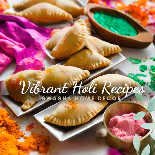 Holi-Inspired Recipes: Serving Festive Fare on Beautiful Crockery