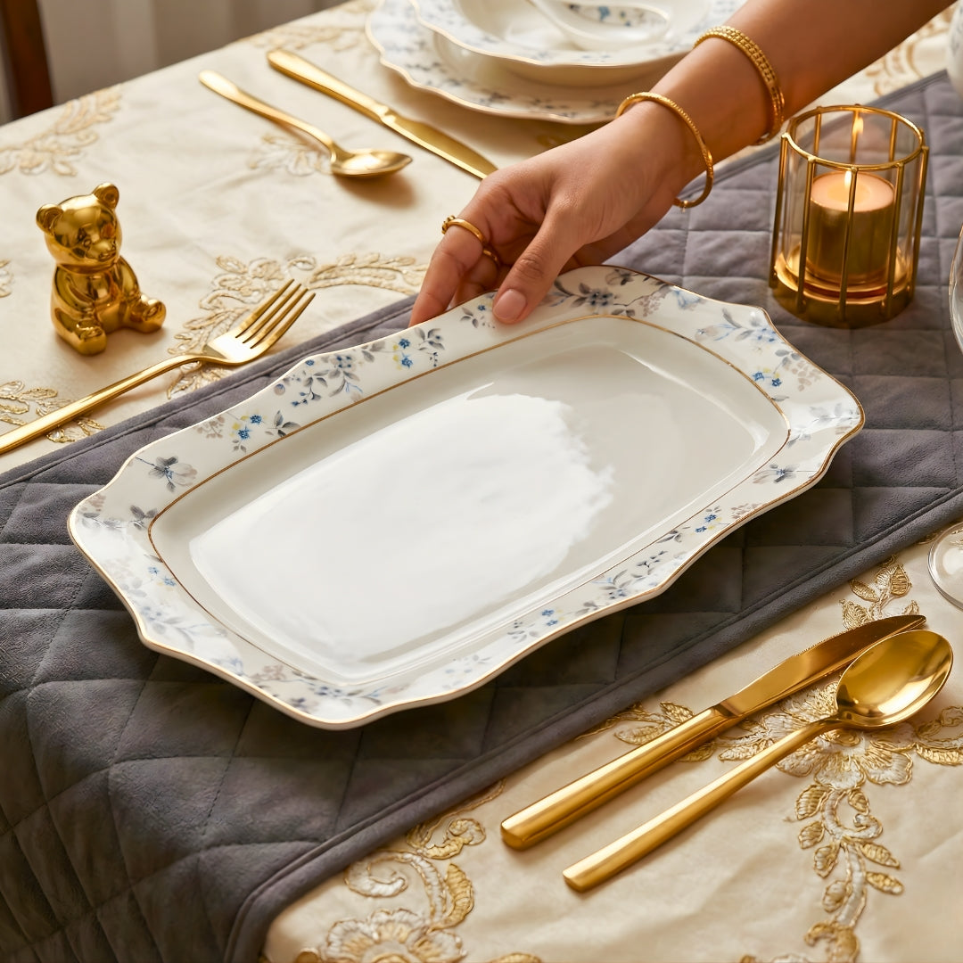 51-Piece Dinner Set by Swasha for 8 People