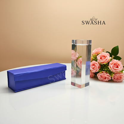 Tealight Crystal Candle Stand (Set of 2) – Elegant Home & Festive Décor