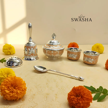 Swasha Premium Puja Thali Set