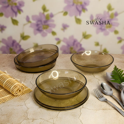 Swasha 5 Piece Sphere Party Dish Set,