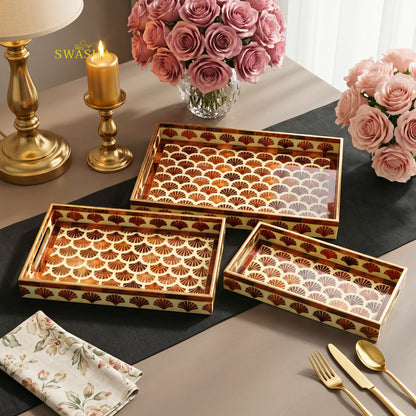mdf tray set