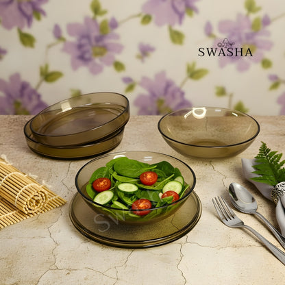 Swasha 5 Piece Sphere Party Dish Set,