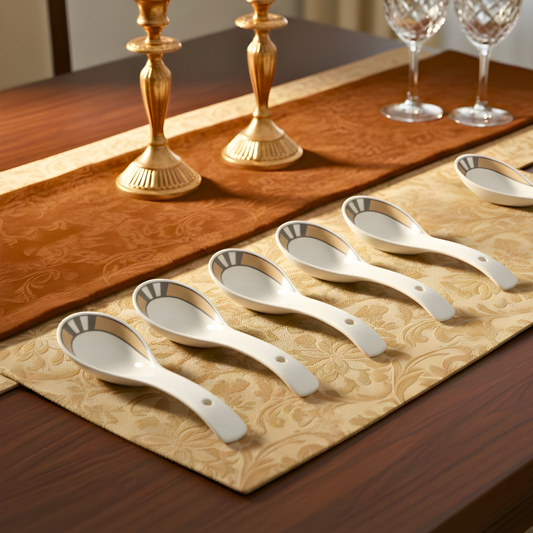 Magnesium Porcelain Dinner Set – 36 Pieces | Elegant Dining Essentials | Tableware