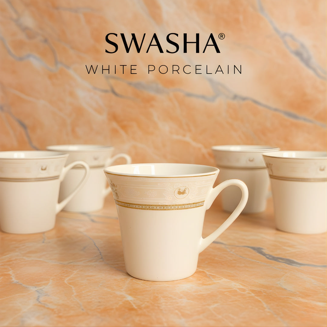 Tea & Coffee Cup Set of 6