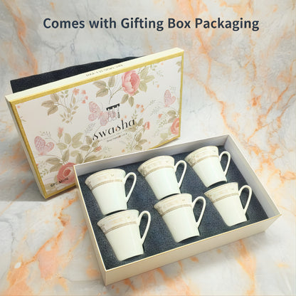 Tea & Coffee Cup Set of 6