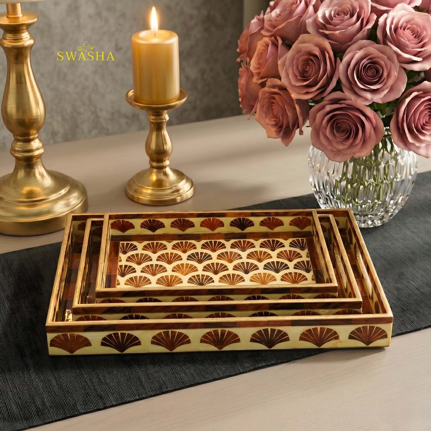 mdf tray set