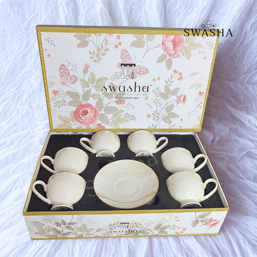 Tea & Coffee Cup Saucer Set