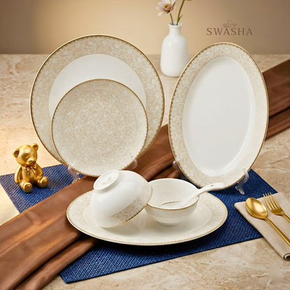 Porcelain Dinner Set 62 Pc