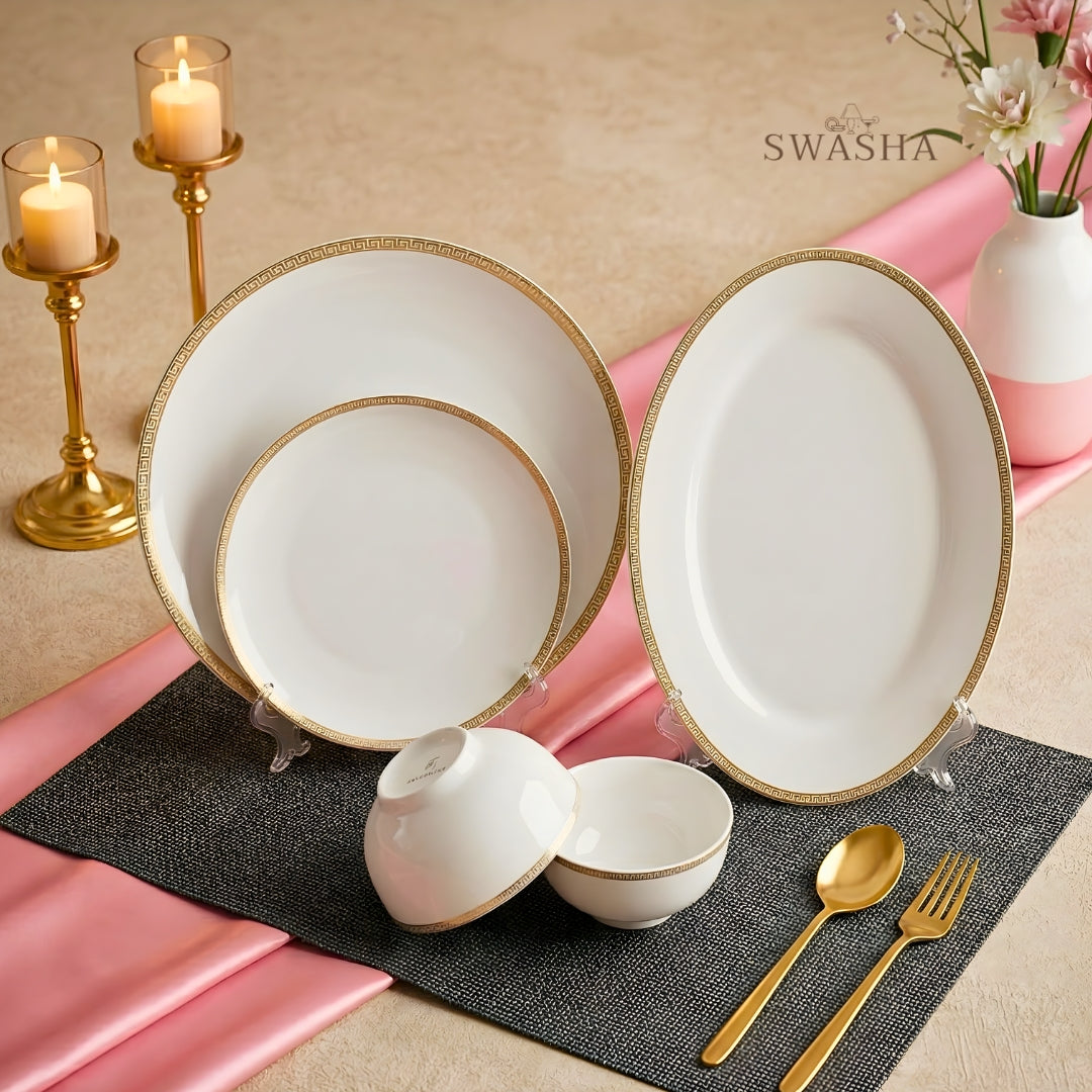 62-Piece Dinner Set by Swasha