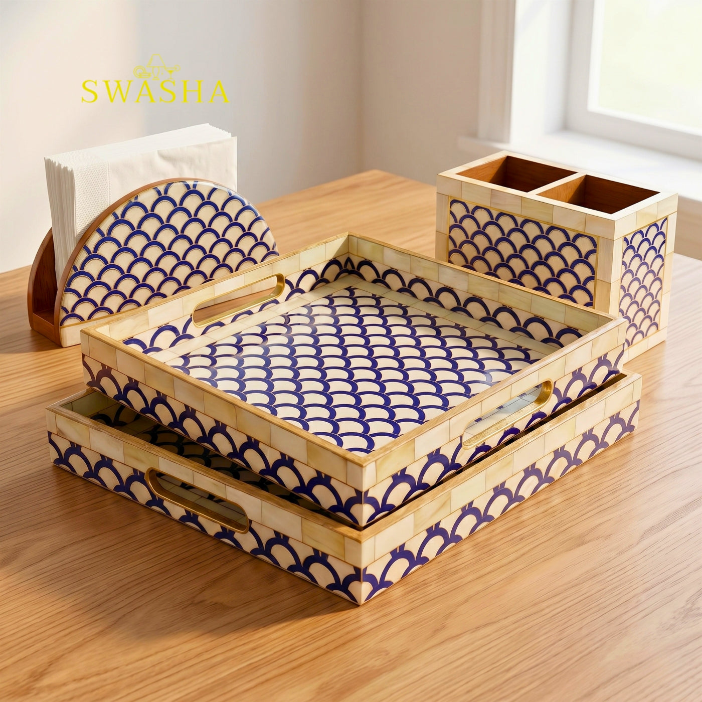 Swasha MDF 4-Piece Combo