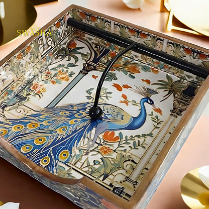 Decorative Wooden Tissue Holder for Home & Office – Swasha