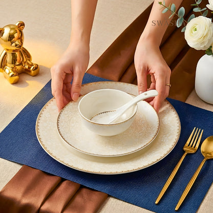 Porcelain Dinner Set 62 Pc