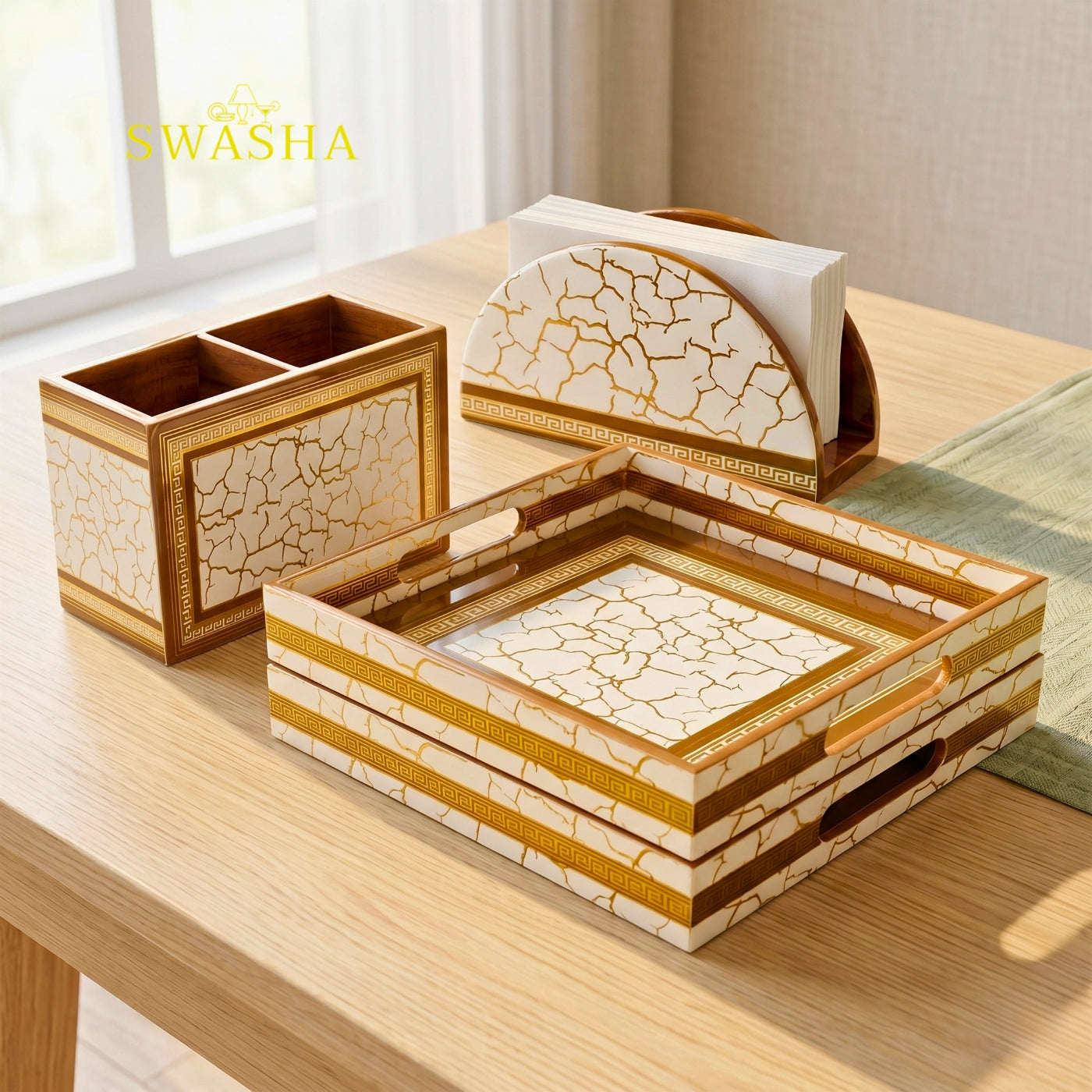 Swasha MDF 4-Piece Combo