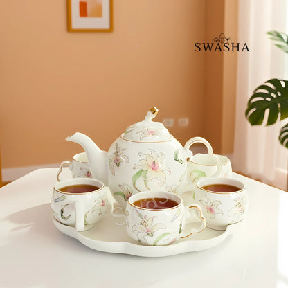 Revolving Tea Set