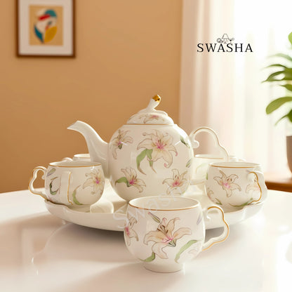 Revolving Tea Set
