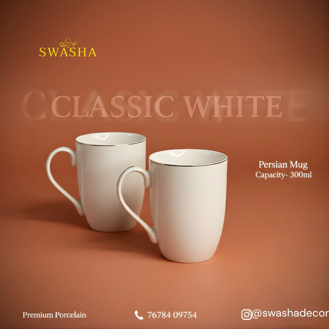Swasha Premium Porcelain Persian Mugs